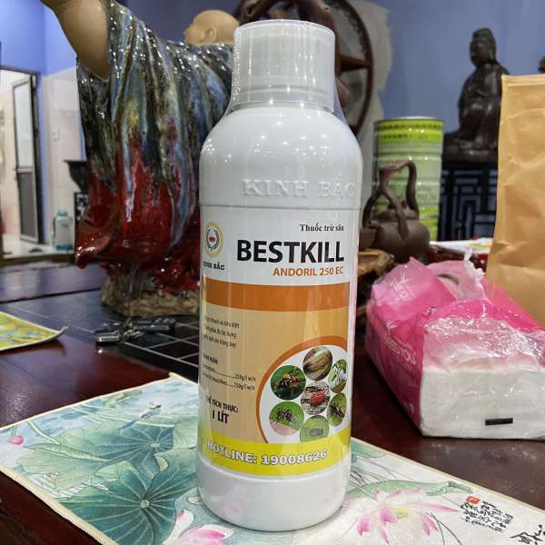 Chế phẩm Bestkill phòng trừ côn trùng, sâu bệnh, muỗi chai 1000ml - 0